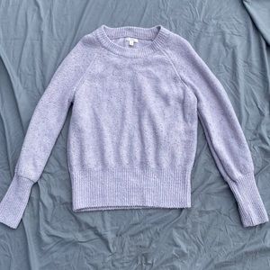 Women’s Lavender Knit Sweater | Lc Lauren Conrad | Medium | Silver Accents